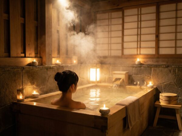 #010  入浴　　🎵いぃいぃ湯だなっ🎶