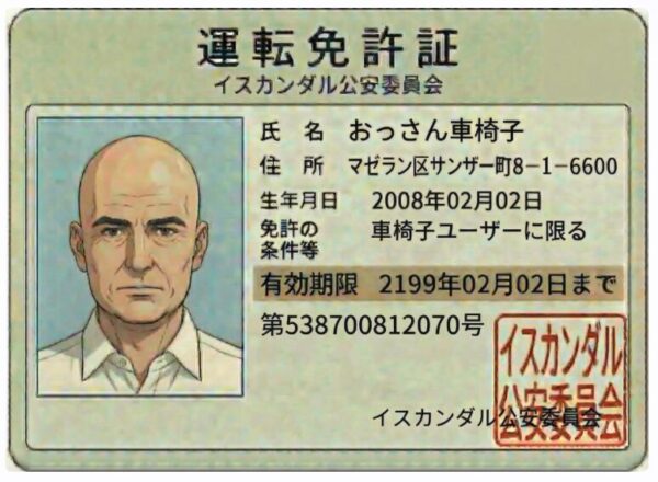 ＃018 運転免許証　書き換え 日記